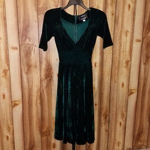 collectif x mc vixen match velvet midi dress